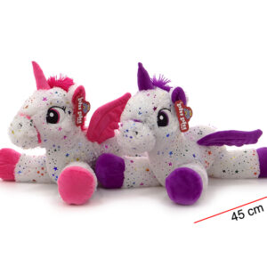 MI4110 - UNICORNIO CON ESTRELLITAS 45 CM