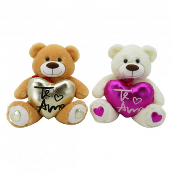 WO67646 - OSO C/CORAZON 38CM