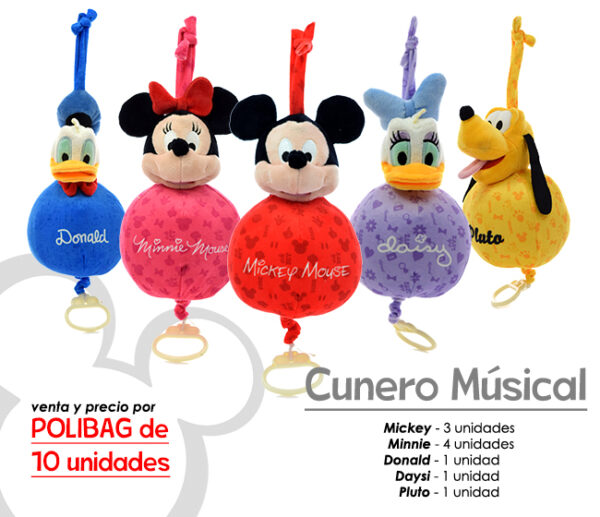 MI105 - CUNEROS MICKEY y AMIGOS PRECIO POR UNIDAD