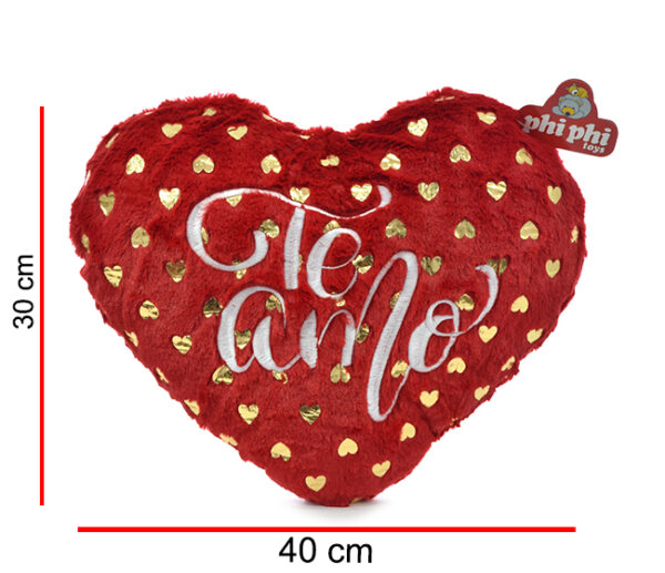 MI2720 - CORAZON CON BRILLOS 40 CM