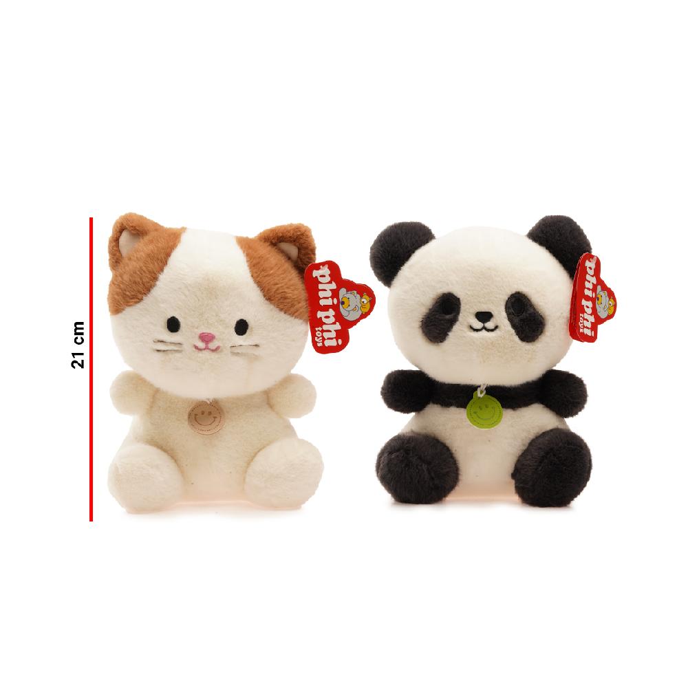 MI8241 - GATO, ZORRO Y PANDA 21CM