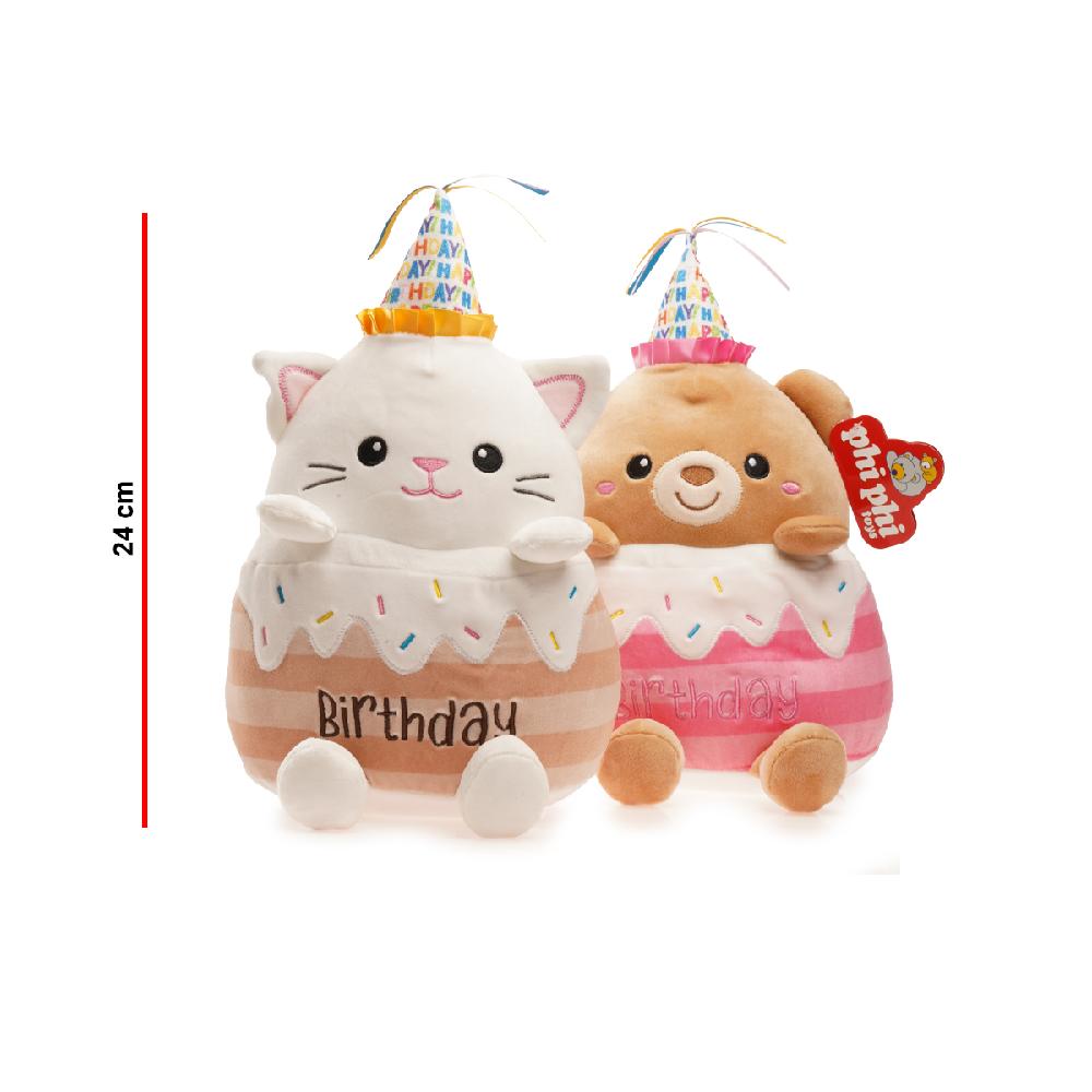 MI8245 - ANIMALES CUMPLEAÑOS 24CM