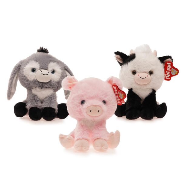 MI1731 - BURRO CHANCHO VACA 24CM