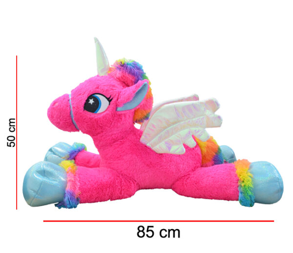 MI7862 - UNICORNIO ECHADO 80 CM