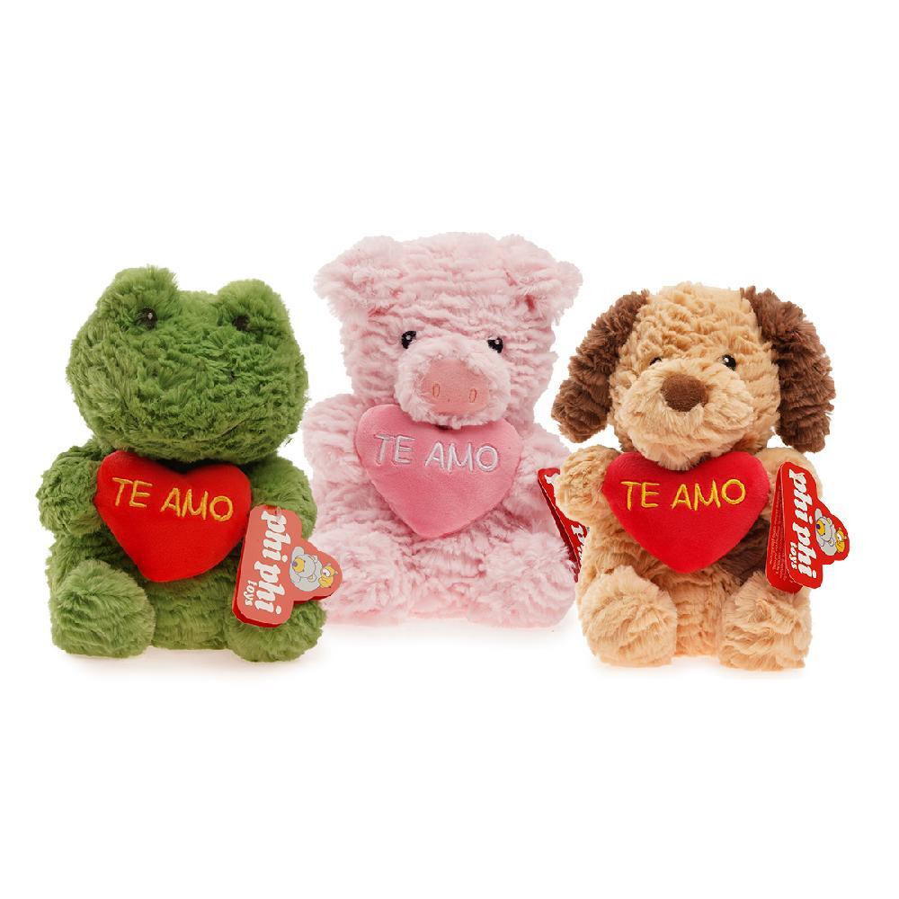 MI8294 - ANIMALES C/ CORAZON  21CM