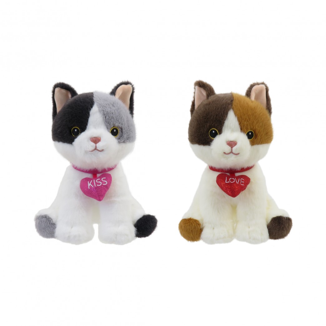 WO851293 - GATO CON CORAZON 20CM