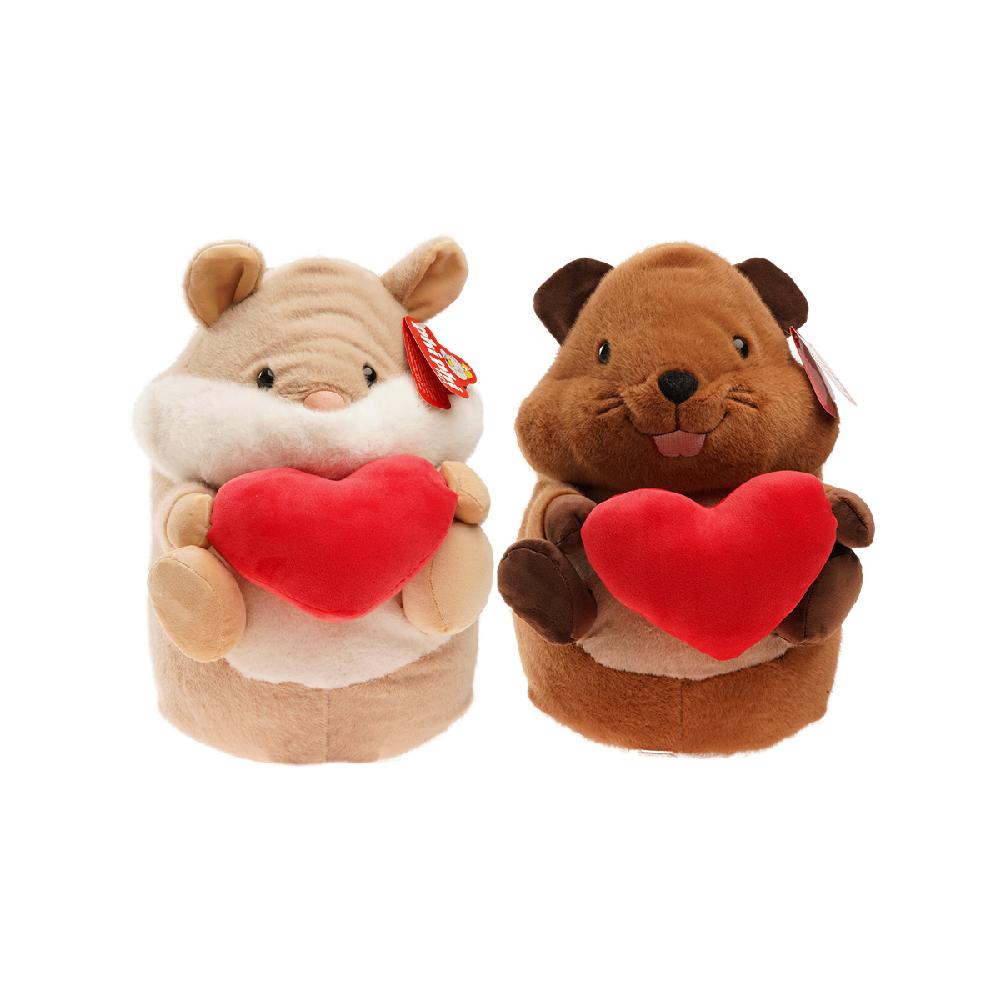 MI2618 - ANIMALES CON CORAZÓN 40CM