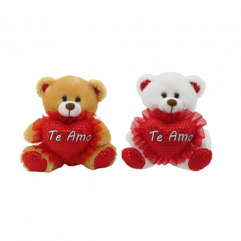 WO62728 - OSO CON CORAZÓN 22.5 CM